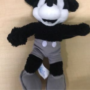 Disney Steamboat Mickey Mouse Willie Plush Mini Beanbag NWT. Preowned VTG. Plush